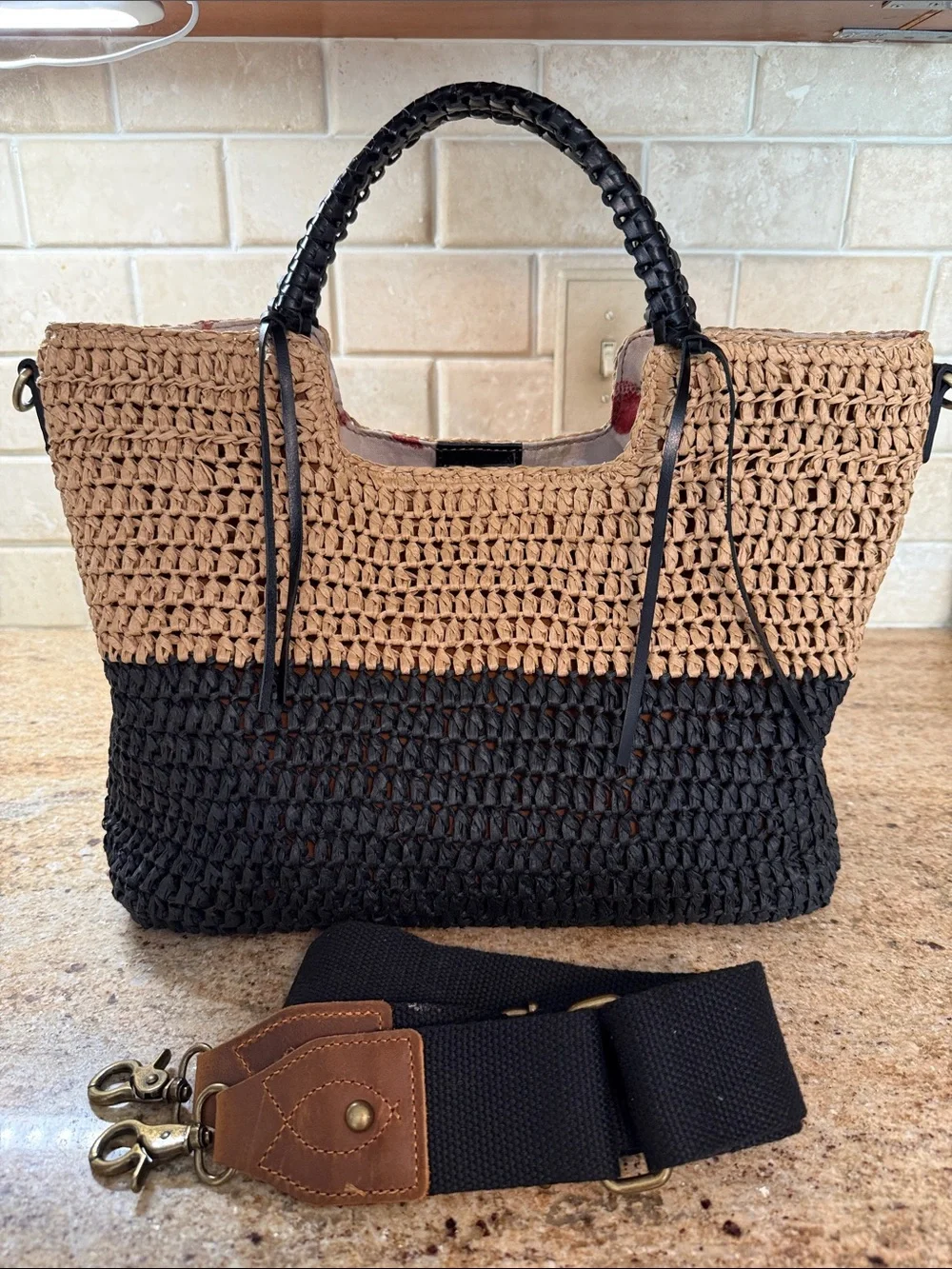 Patricia Nash Raffia Tote